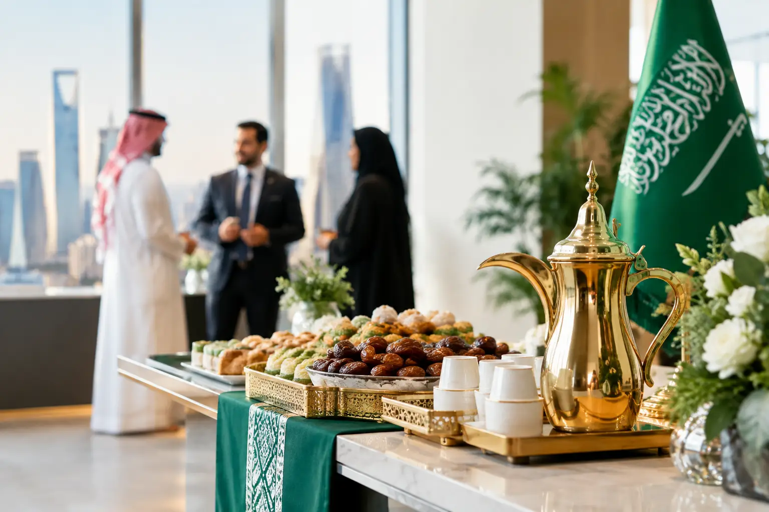 ضيافة شركات اليوم الوطني تليق بمكانة مؤسستكم