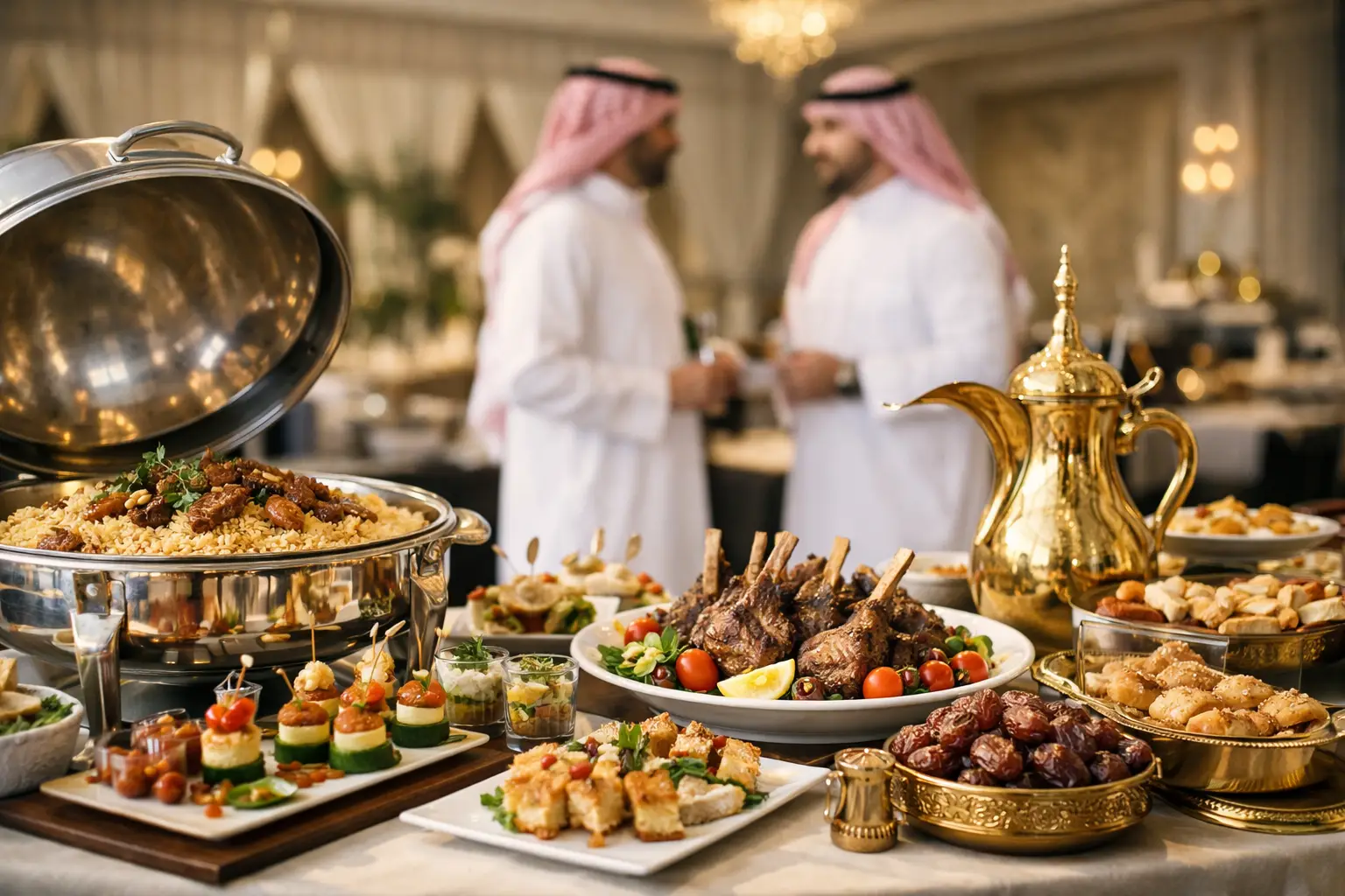 كاترينج احترافي for High-Stakes Saudi Events