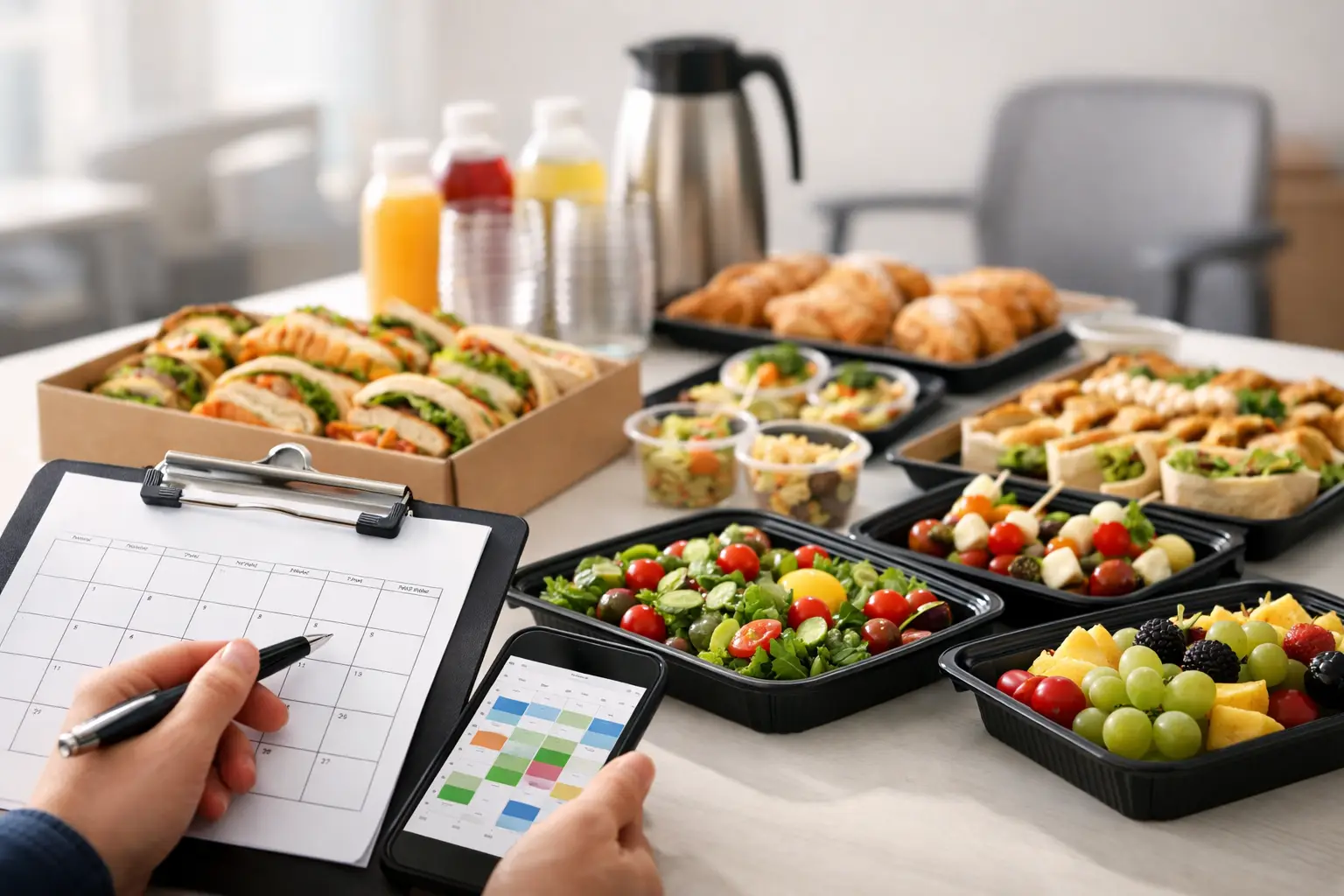 How to Build an Office Catering Schedule