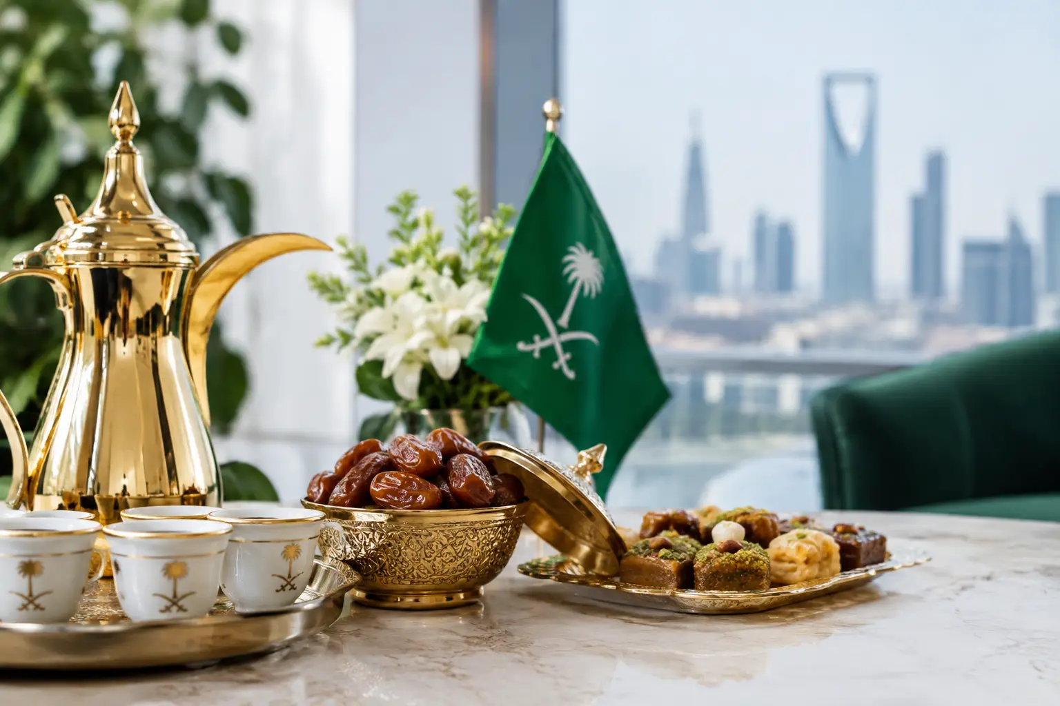 ضيافة اليوم الوطني للشركات تليق باسم منشأتك