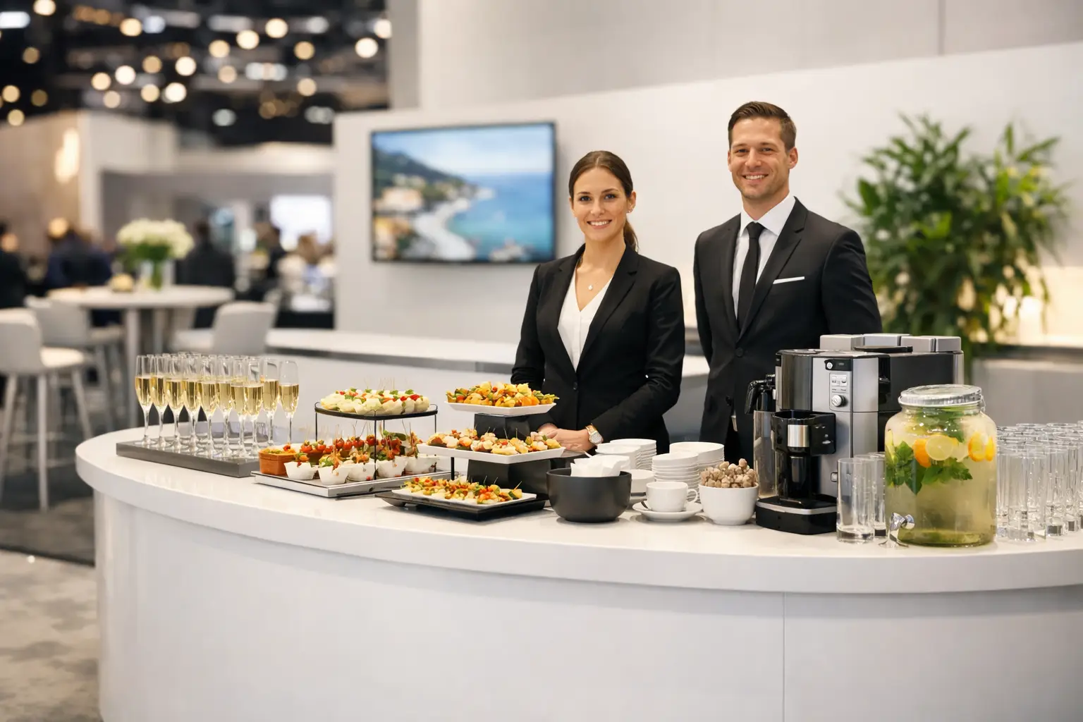 Hospitality Stand Setup for Events That Impresses