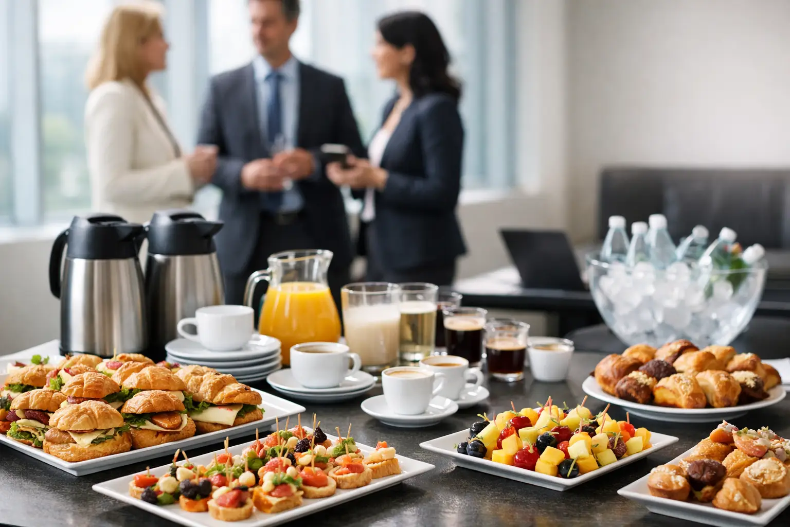 corporate catering & coffee break للاجتماعات