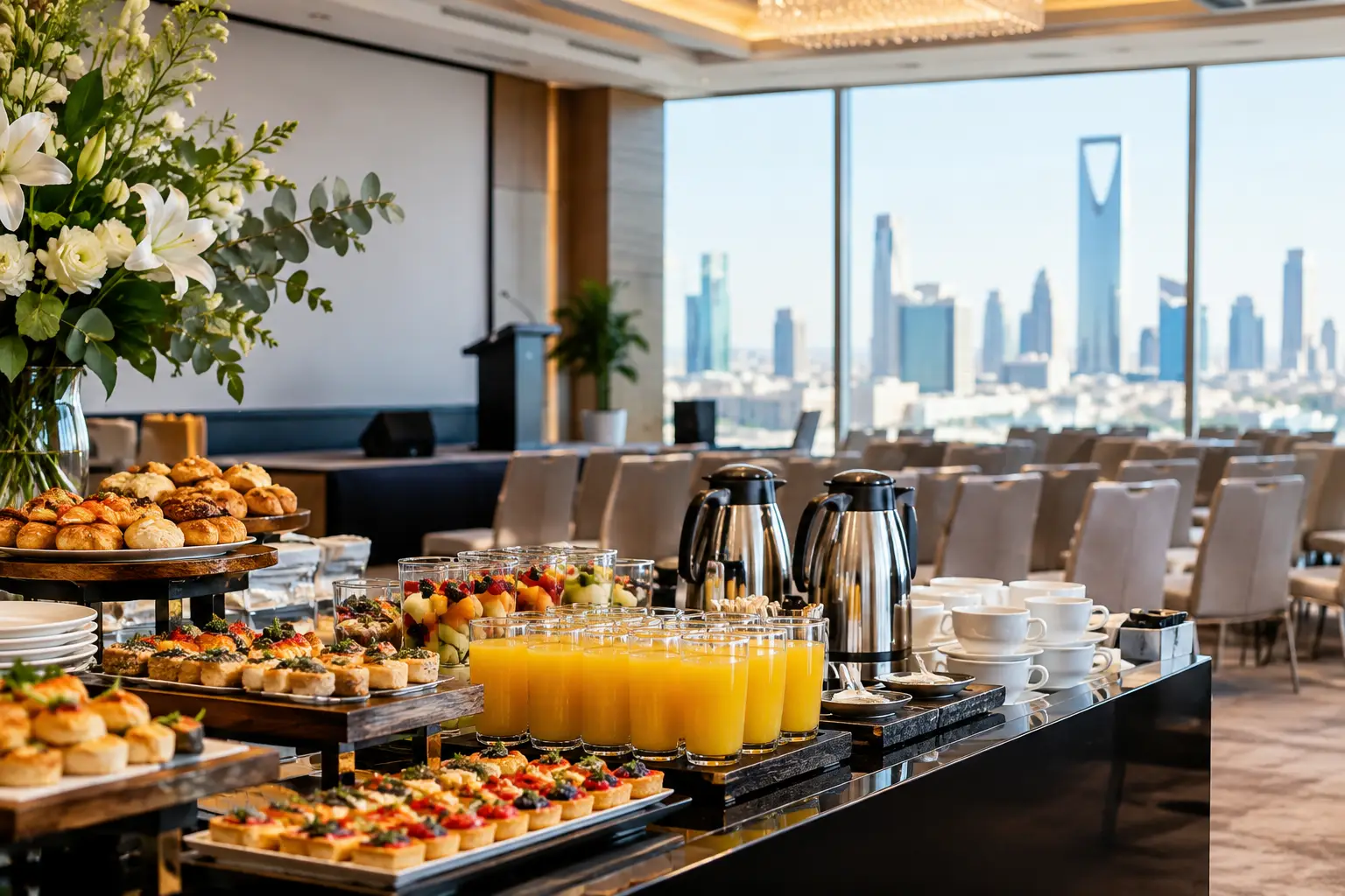 ما أفضل ضيافة للمؤتمرات في الرياض؟ معايير الاختيار