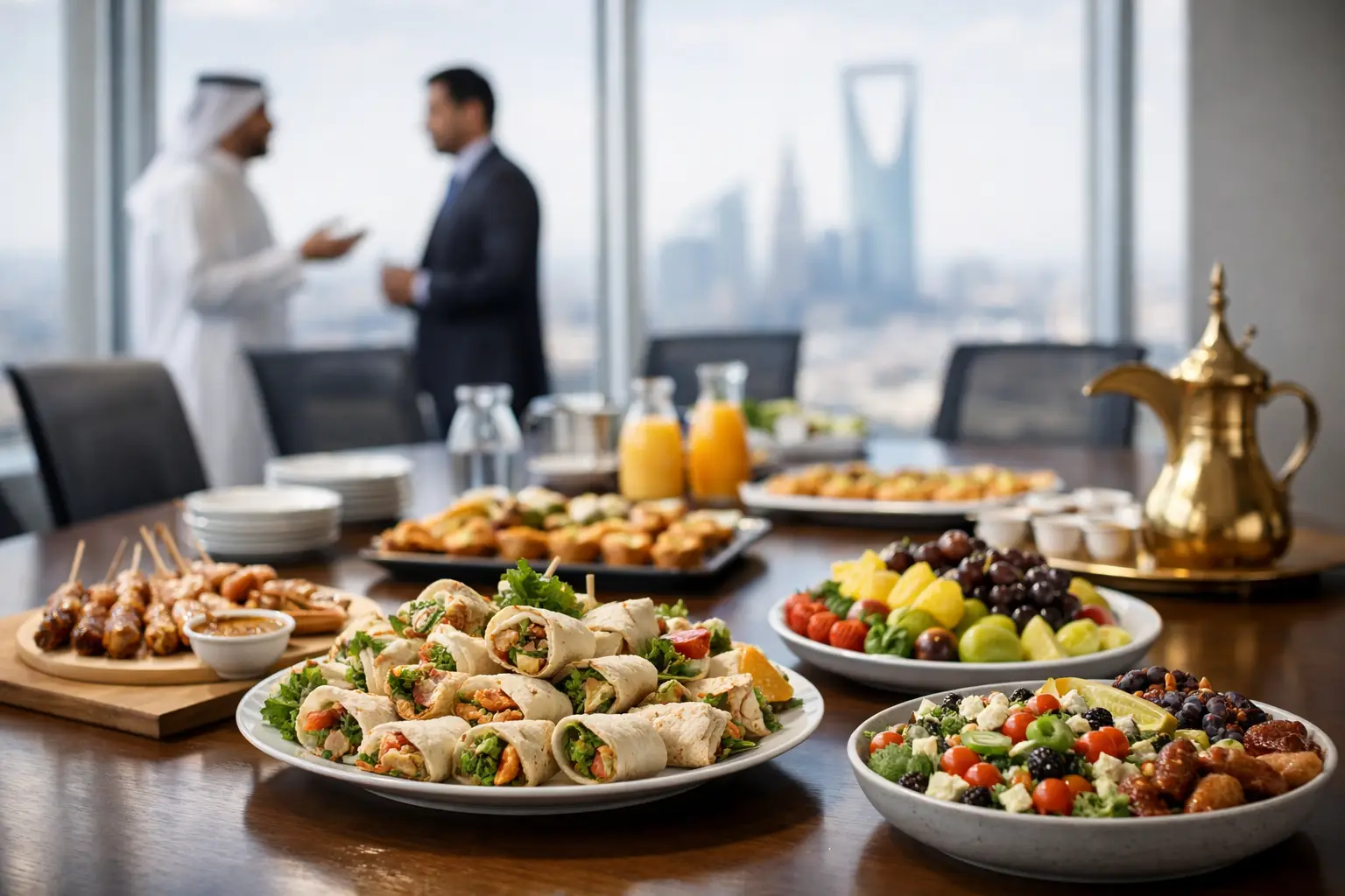 office catering riyadh لاجتماعات ترتقي بالضيافة