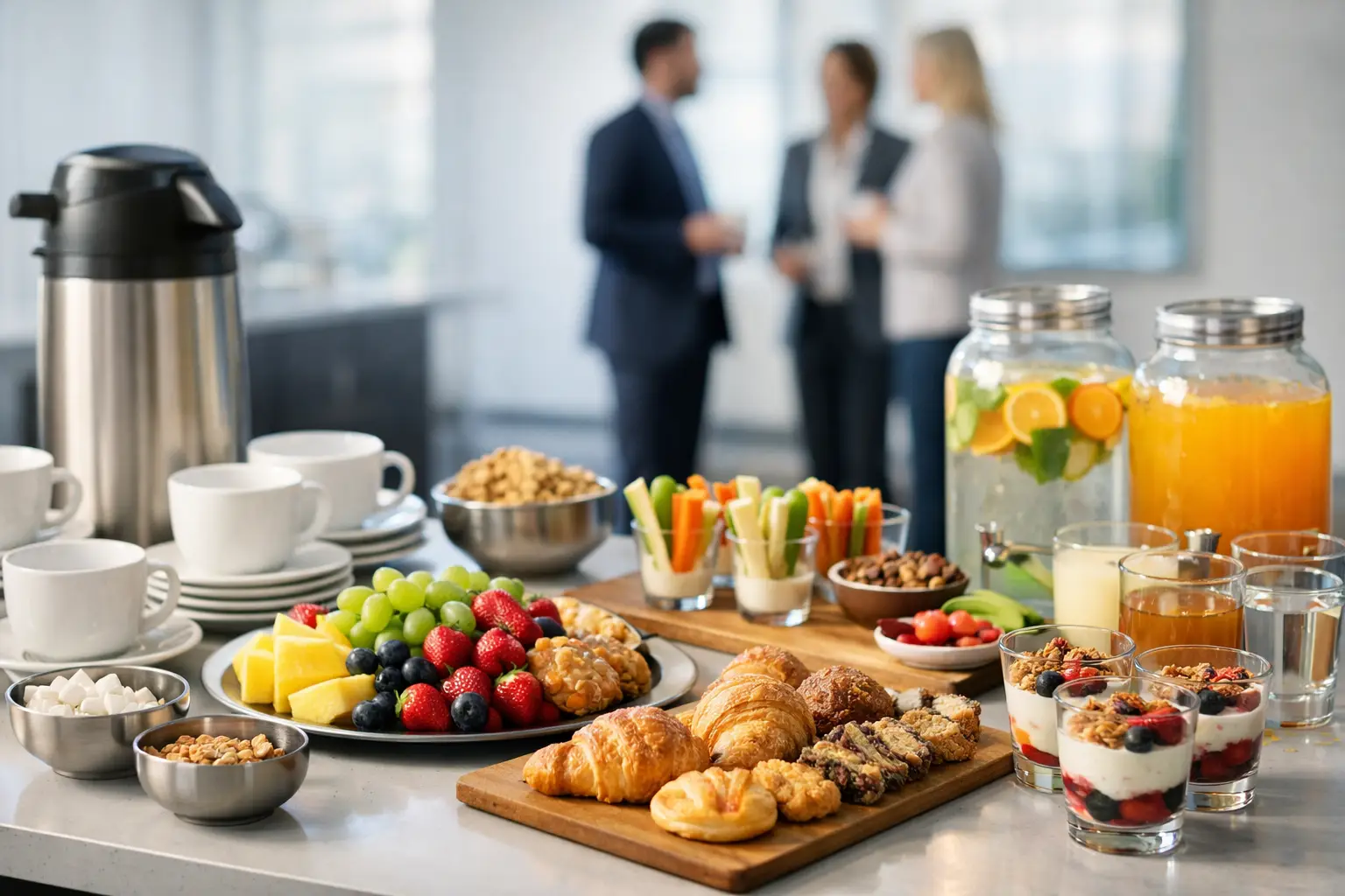 What to Serve at Conference Breaks for Better Meetings