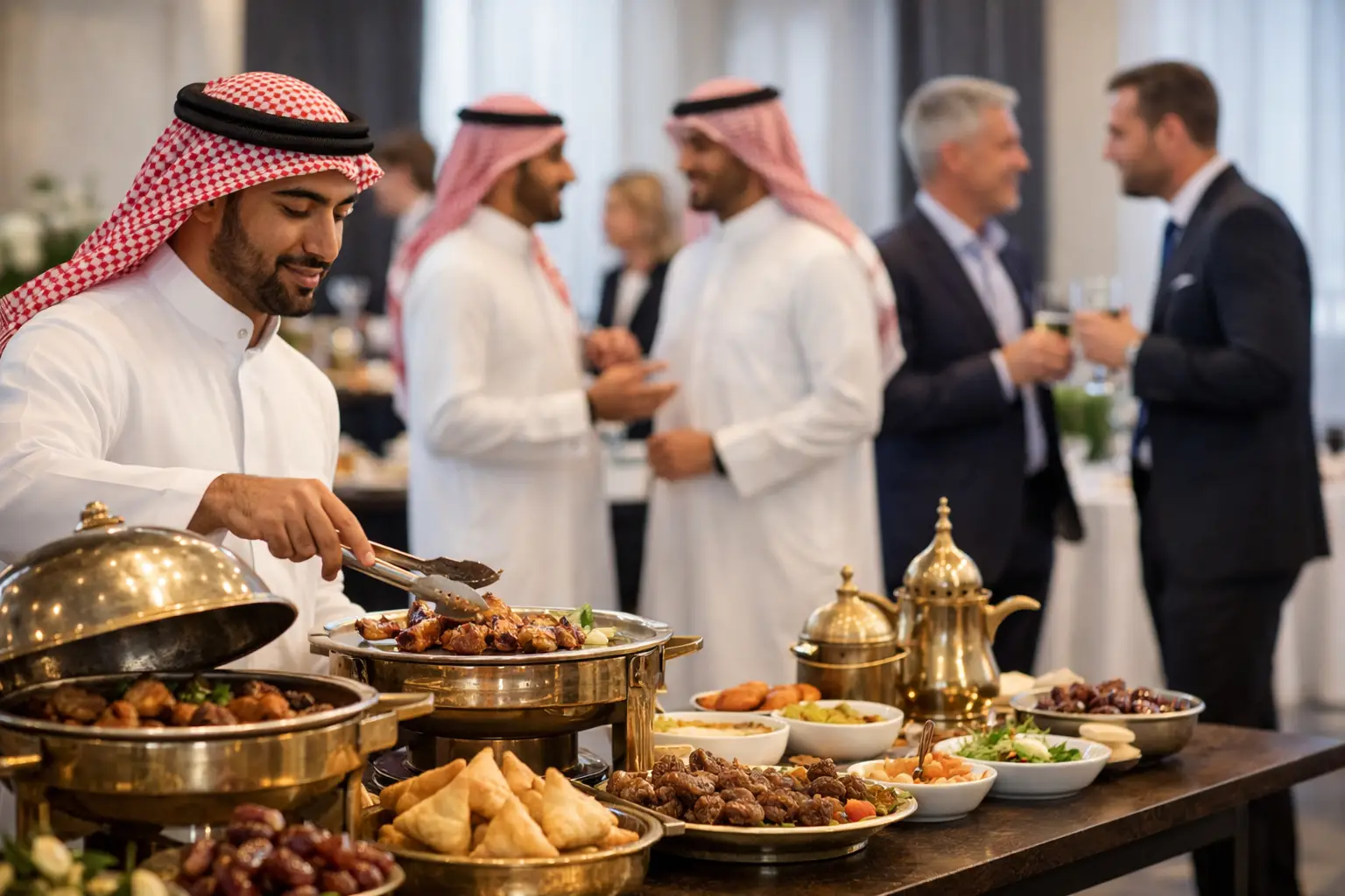 Saudi Hospitality Catering for Corporate Events