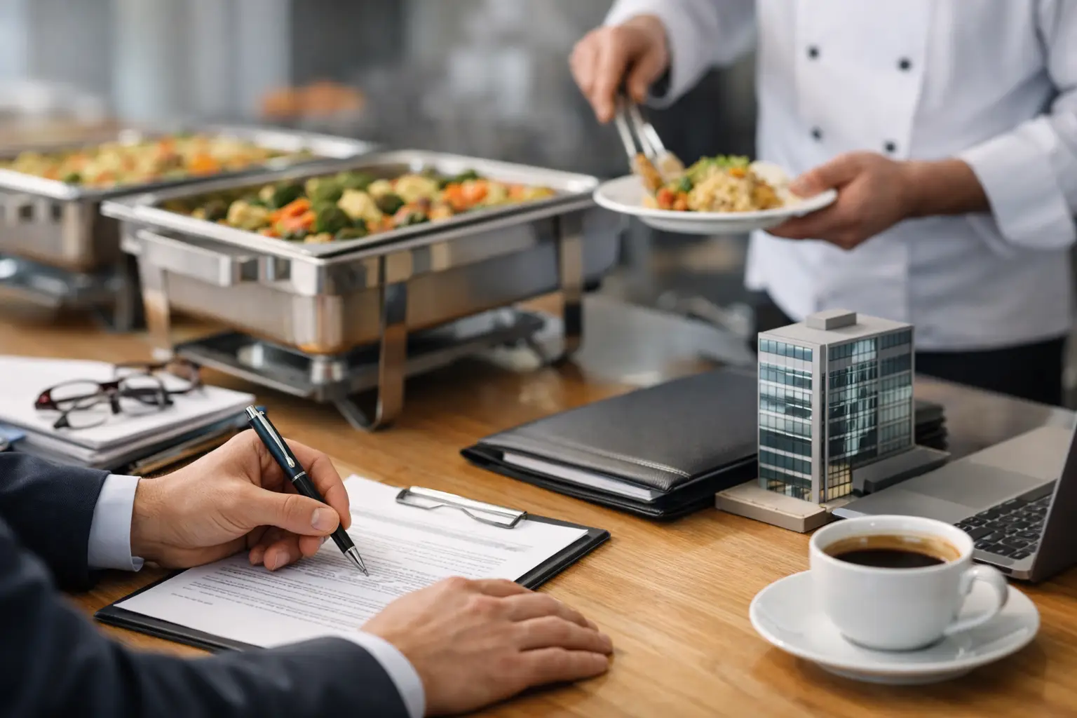 كيف تختار institutional catering contracts لمؤسستك