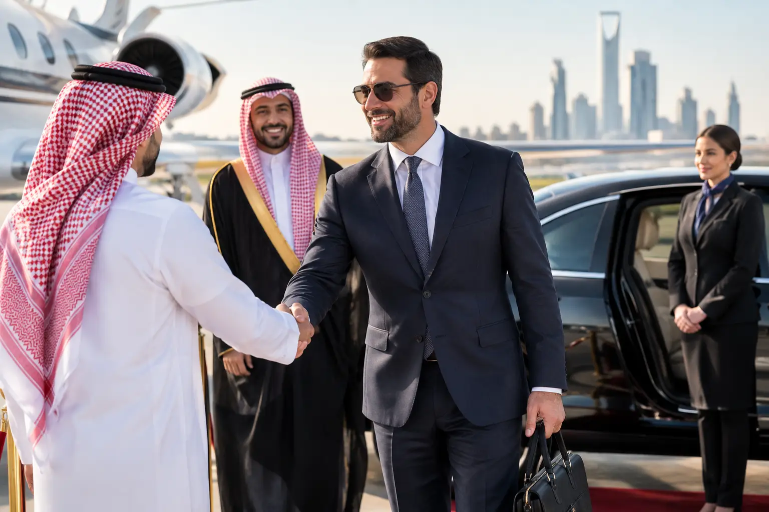 ضيافة VIP الرياض لاستقبال تنفيذي يليق بضيوفكم