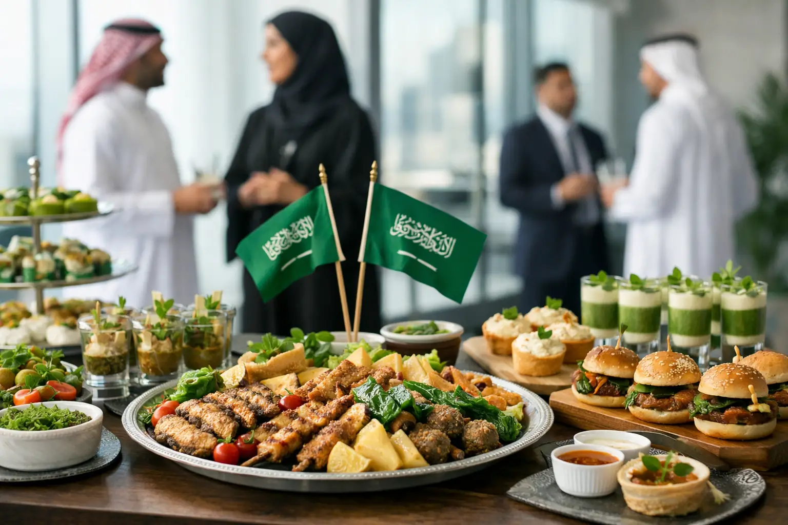 saudi national day catering لاحتفال مؤسسي راقٍ