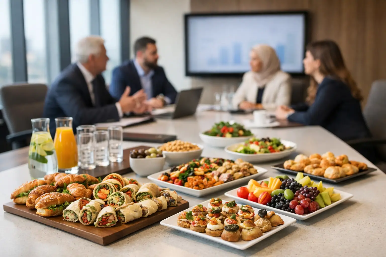 تموين شركات الرياض الذي يليق باجتماعاتك
